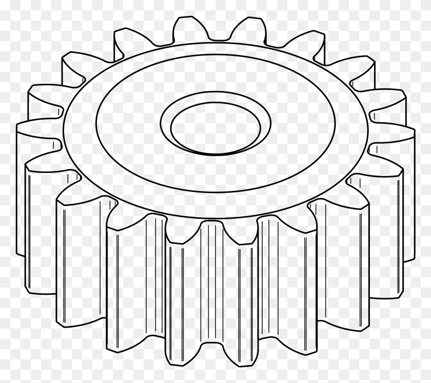 1899x1671 Spur Gear Drawing Of Spur Gear, Gray, World Of Warcraft HD PNG Download