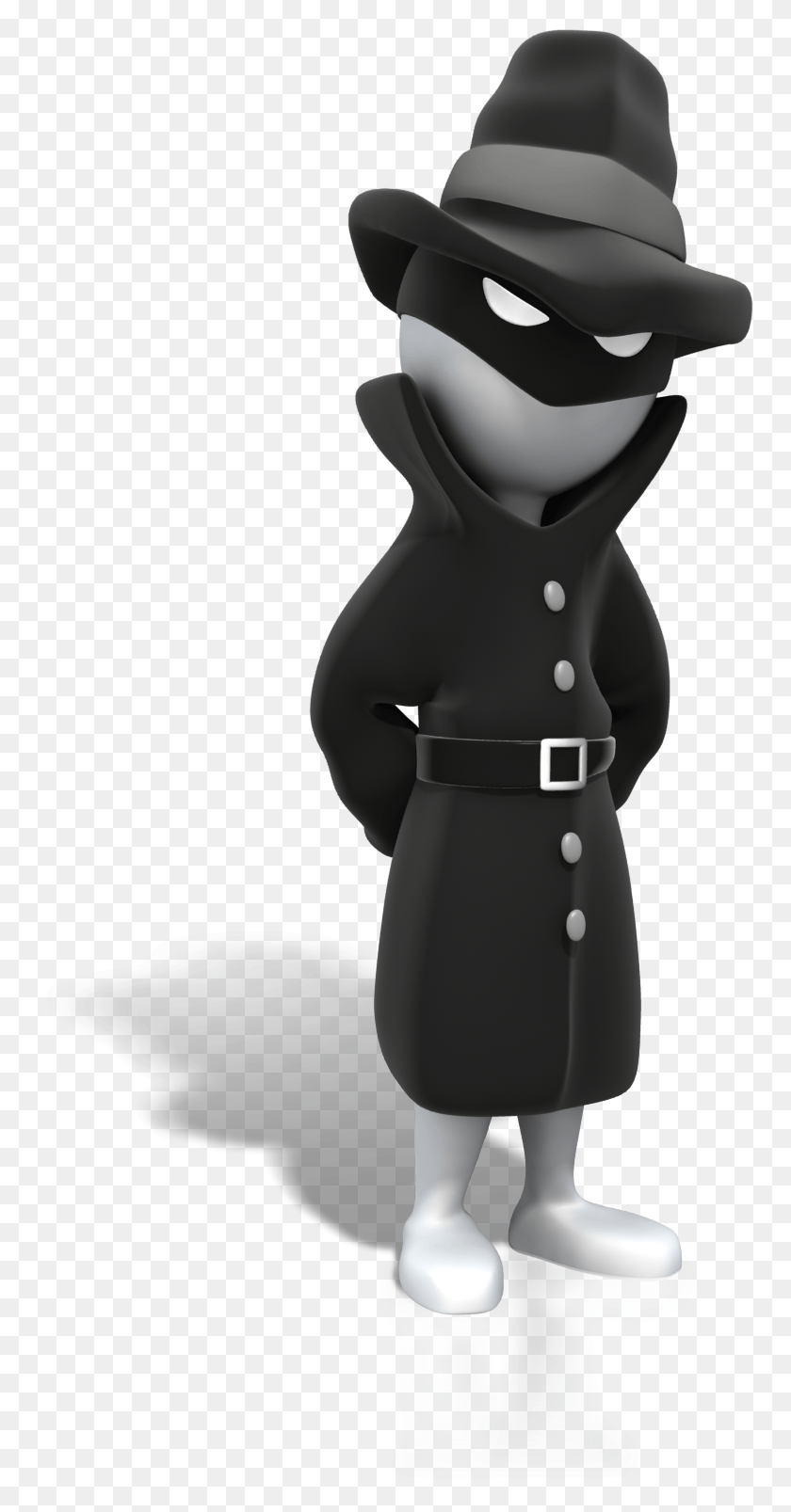 760x1547 Spy Standing Suspicious, Clothing, Apparel, Sleeve HD PNG Download