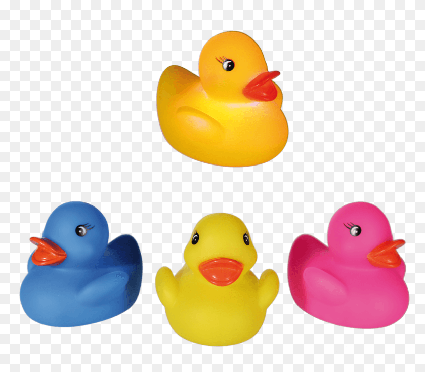 788x682 Sqeaking Duck With Led Ca Rubber Duck, Peeps, Toy, Bird HD PNG Download