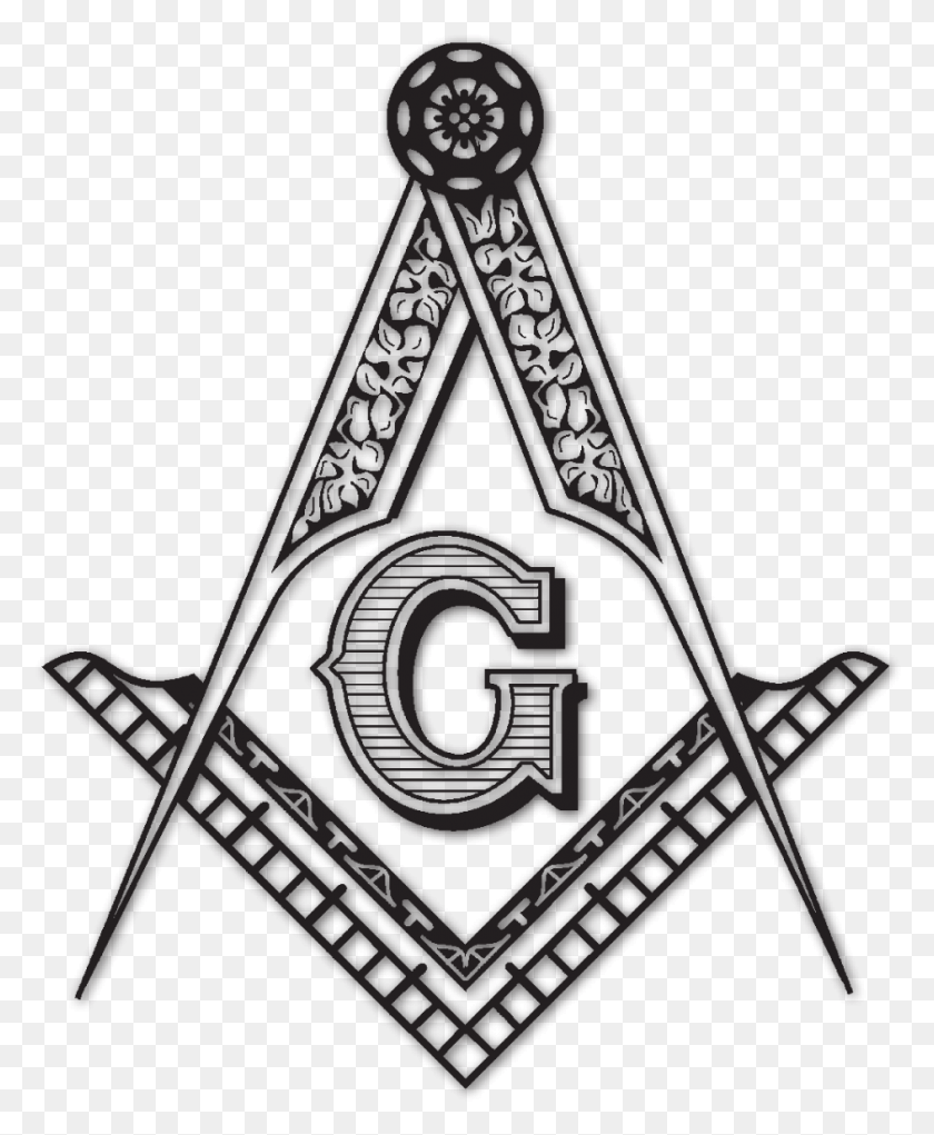 943x1163 Square And Compass Vector Compas Y Escuadra Masonica, Triangle, Symbol, Text HD PNG Download