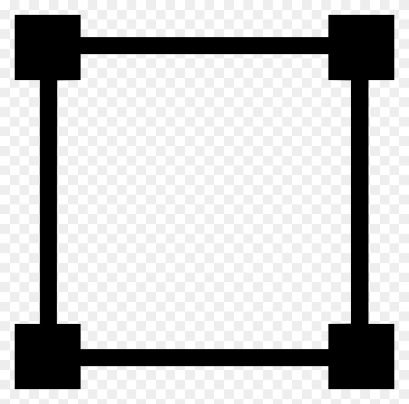 980x968 Square Border Curve Dot Object Area Comments Icon, Sport, Sports, Croquet HD PNG Download