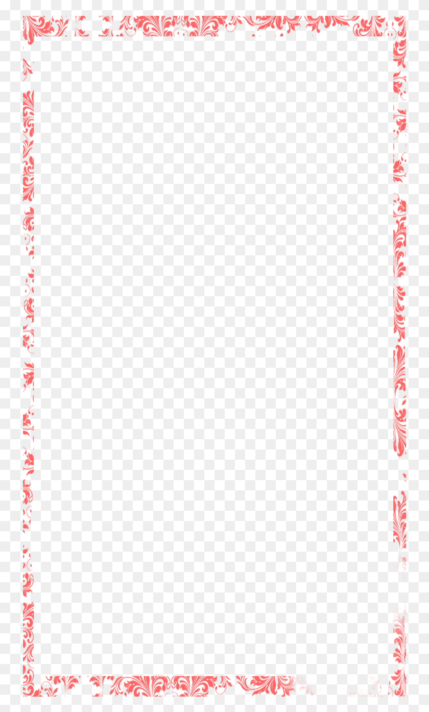 751x1334 Square Border Paper, Text HD PNG Download