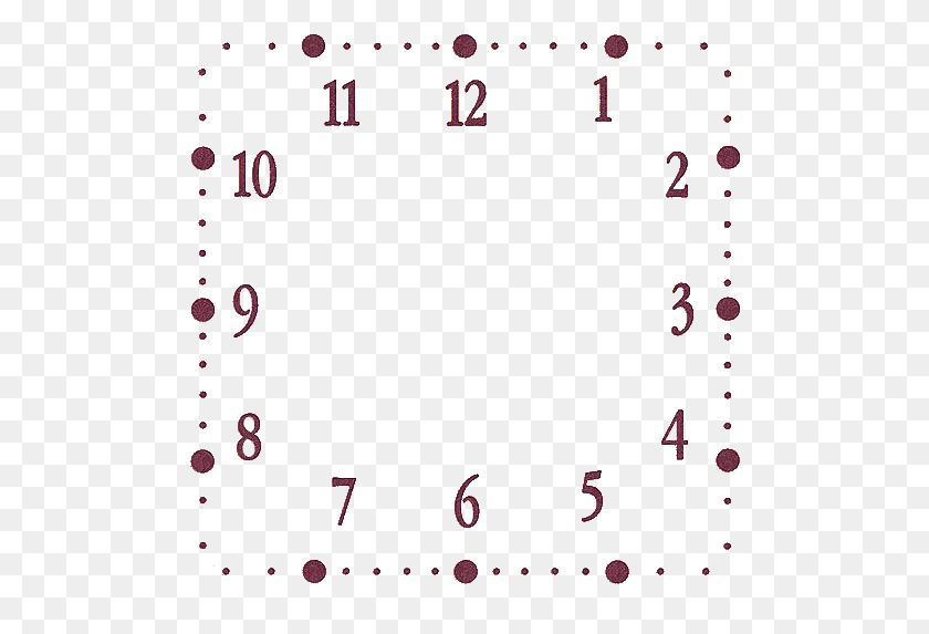 498x513 Square Clock Face, Text, Number, Symbol HD PNG Download