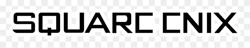 2191x285 Square Enix Logo Black And White Square Enix, Text, Word, Symbol HD PNG Download