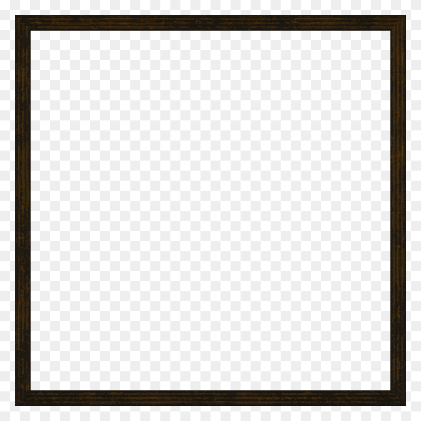 1000x1000 Square Frame 1000 X Simple White Square Outline Transparent Background, Mirror, Rug, White Board HD PNG Download