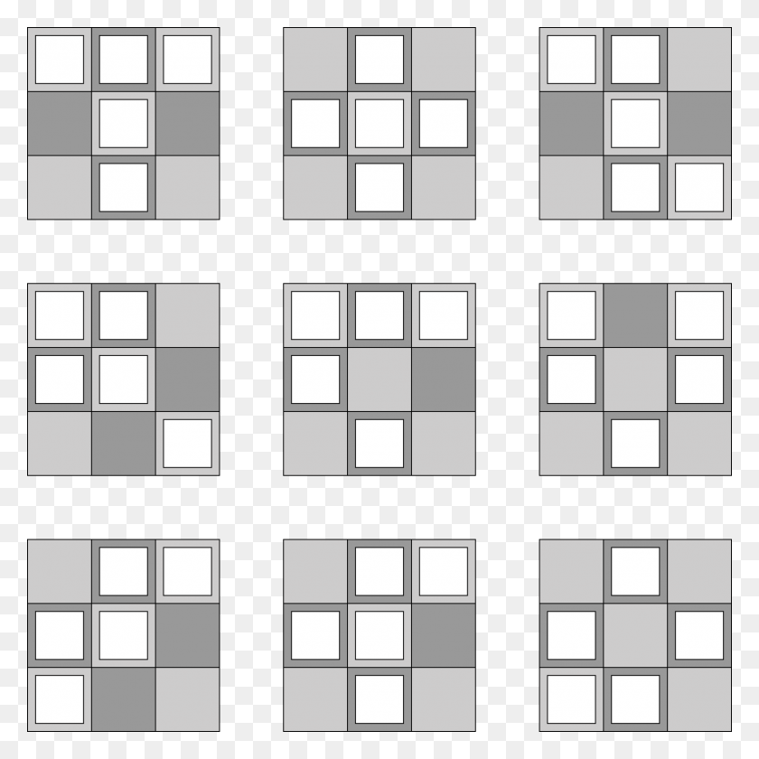 1652x1652 Square Grid Nine Square Grid Exercise, Rug, Minecraft, Pattern Descargar Hd Png