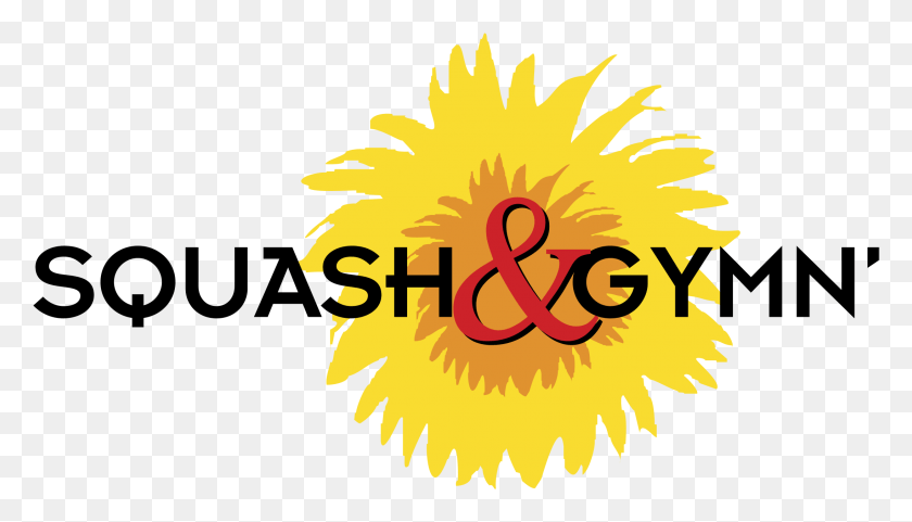 2191x1185 Squash Amp Gymn Logo Transparent Graphic Design, Text, Alphabet, Symbol HD PNG Download