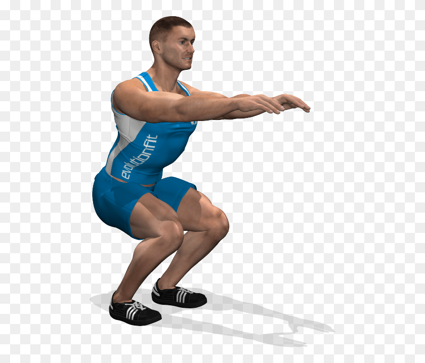 489x657 Squat Isometrico Athlete, Person, Human, Fitness HD PNG Download