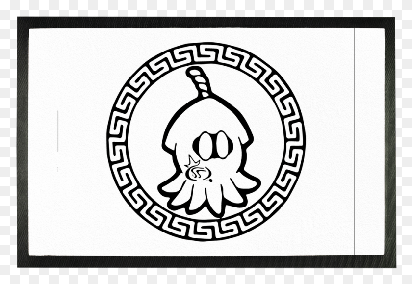 915x609 Squidward Sublimation Doormat Apollo God Logo, Symbol, Trademark, Label HD PNG Download
