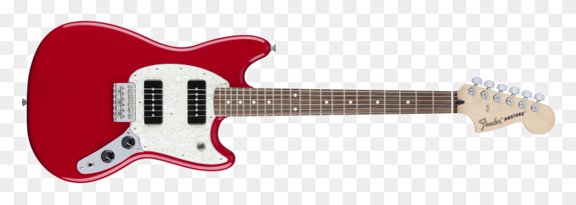 2400x736 Squier Affinity Jazz Bass Red, Guitar, Leisure Activities, Musical Instrument HD PNG Download