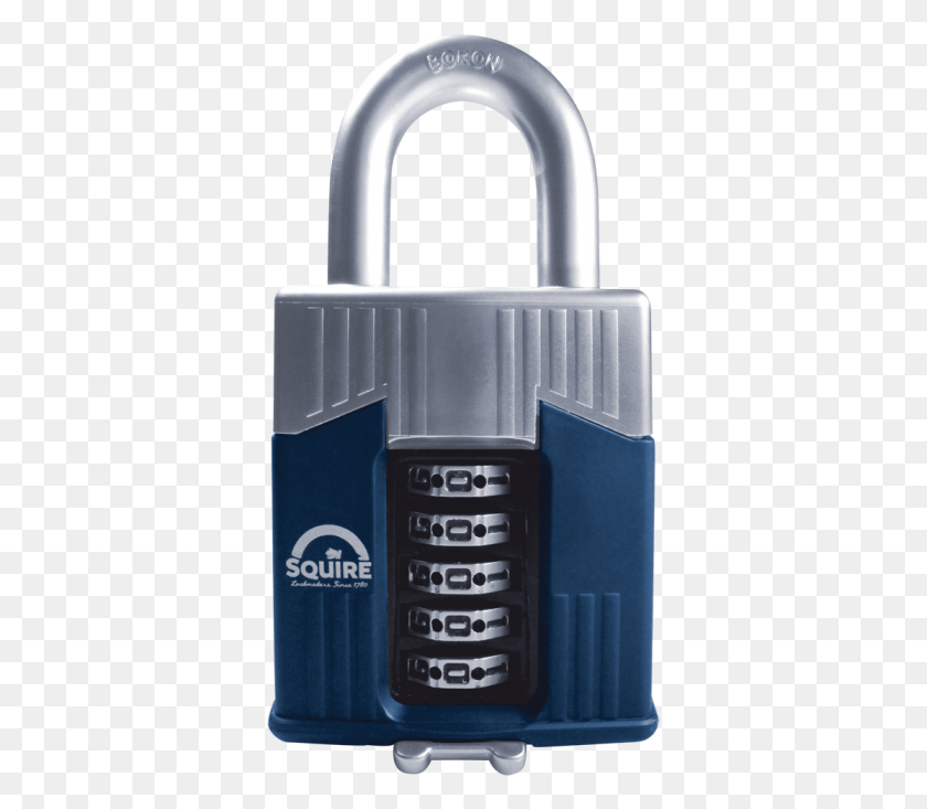 357x673 Squire Warrior Open Shackle Combination Padlock Padlock, Combination Lock, Lock HD PNG Download