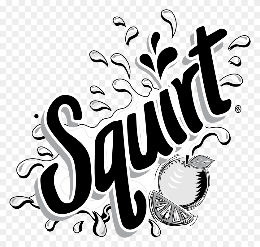 2194x2080 Squirt Logo Transparent Squirt Vector, Text, Calligraphy, Handwriting HD PNG Download
