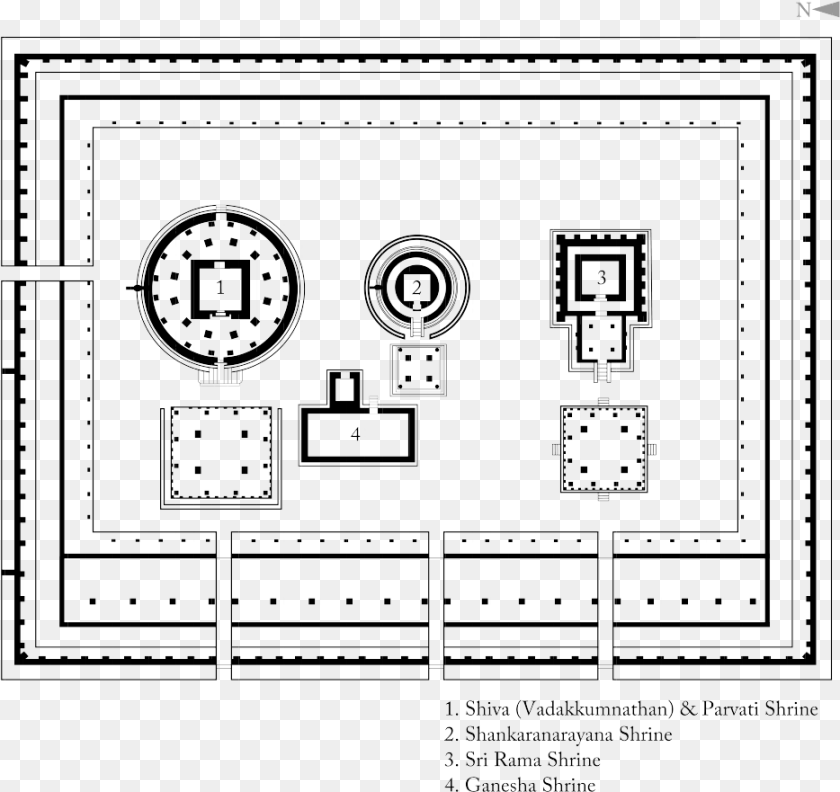 934x881 Sree Padmanabhaswamy Temple Plan, Diagram, Cad Diagram, Computer Hardware, Electronics Clipart PNG