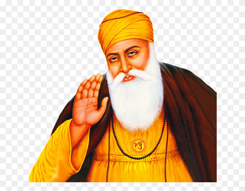 647x595 Sri Guru Nanak Dev, Clothing, Apparel, Person HD PNG Download