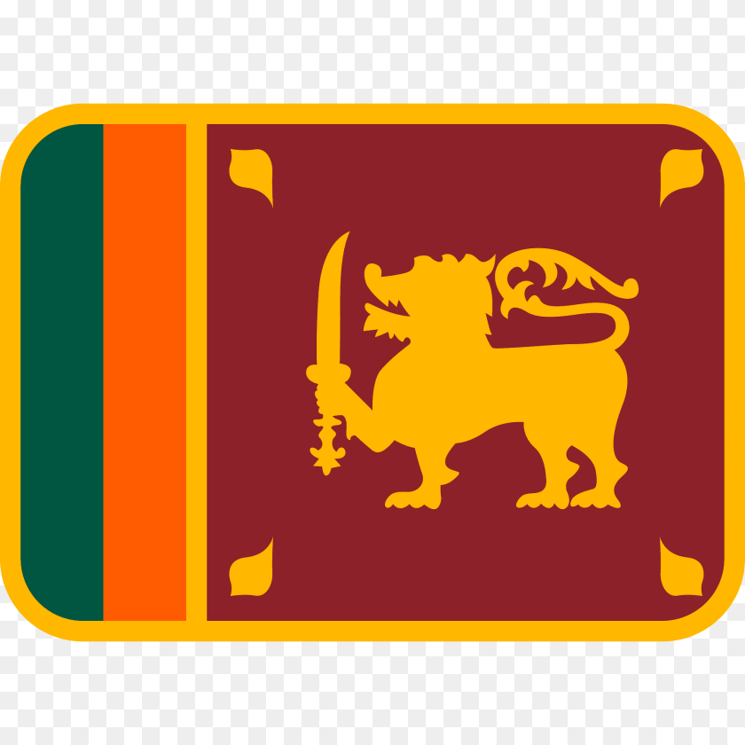 1920x1920 Sri Lanka Flag Emoji Clipart, Logo, Person, Emblem, Symbol Transparent PNG