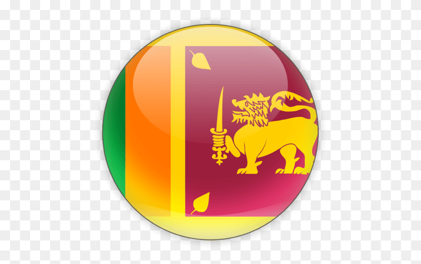 467x467 Sri Lanka Flag Logo, Sphere, Balloon, Ball HD PNG Download