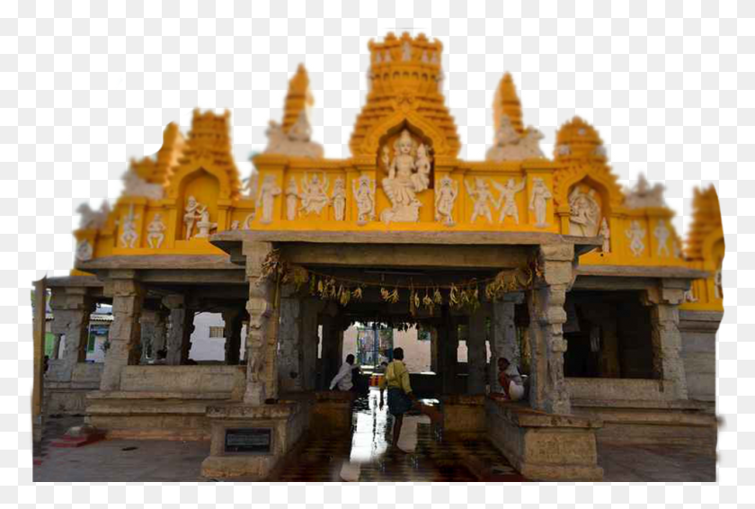 982x638 Шри Маллесвара Свами Храм Индуистский Храм, Человек, Человек, Архитектура Png Скачать