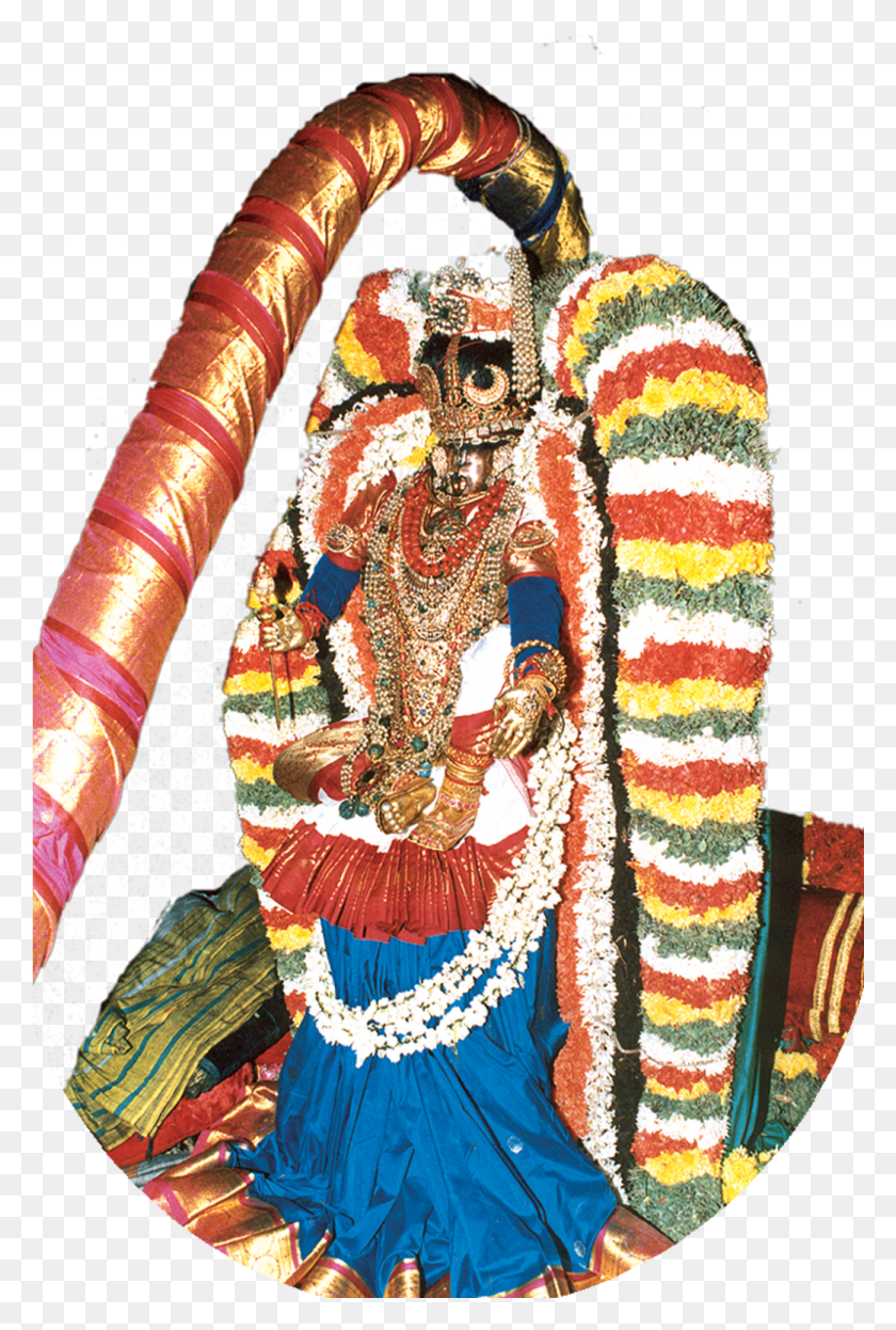 Sri Venkateswara The God Who Opened Eyes For Chanting Illustration, Person, Festival, Crowd HD PNG Download
