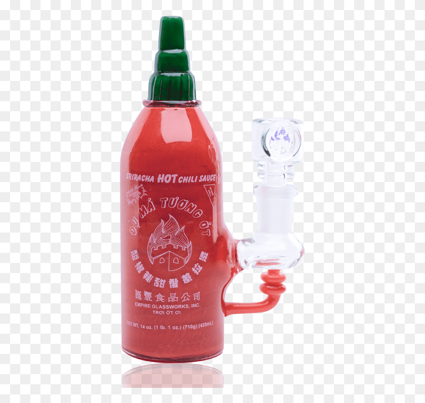 367x737 Sriracha Bottle Mini Rig Sriracha Dab Rig, Ketchup, Food, Stein HD PNG Download