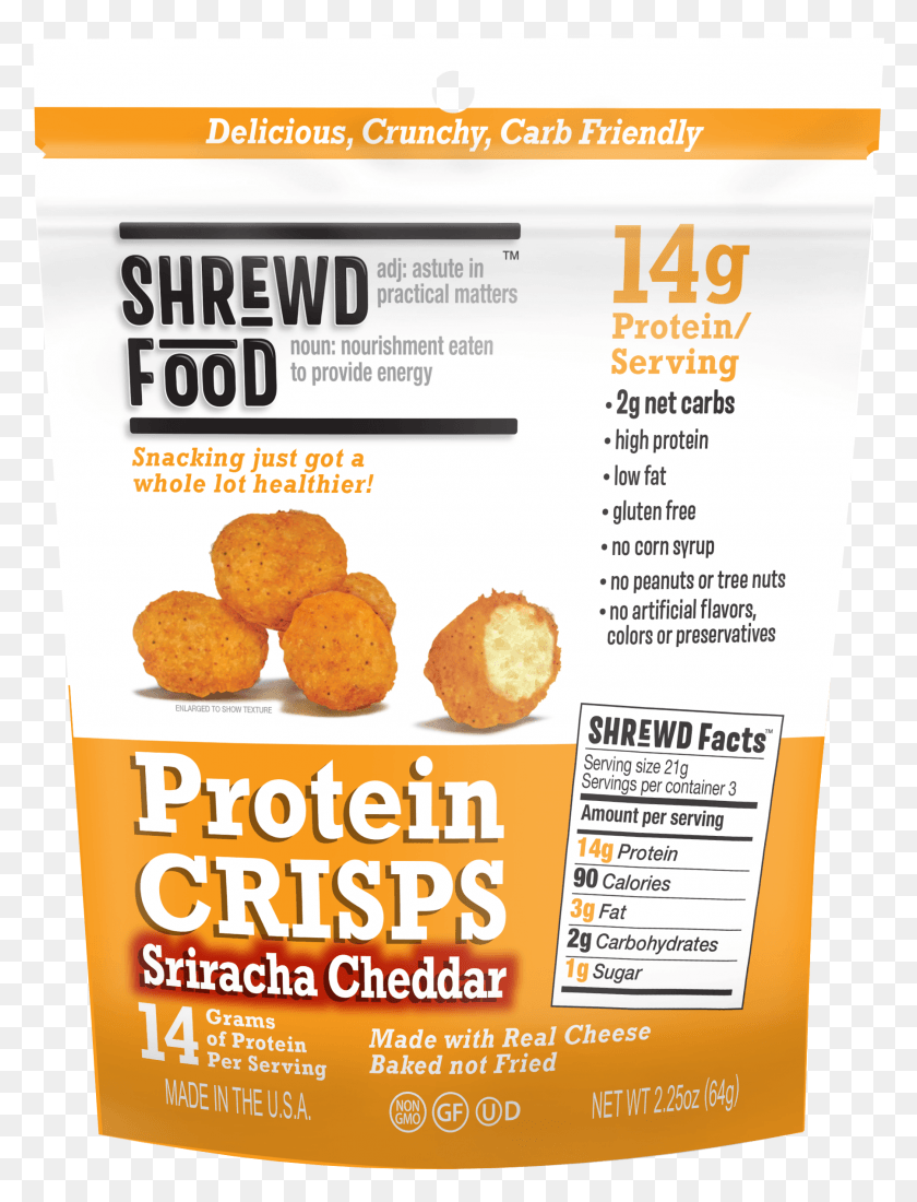 1802x2404 Sriracha Cheddar Protein Crisps Snack, Text, Fried Chicken, Food HD PNG Download