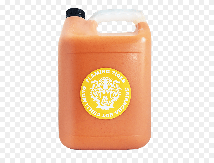 390x580 5 Литровая Пластиковая Бутылка Sriracha Mayo, Растение, Молоко, Напиток Hd Png Скачать