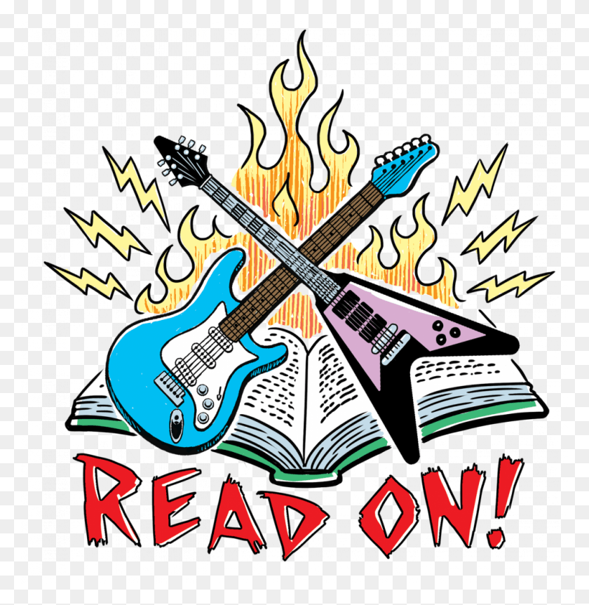 995x1024 Srp Week 5 Reminder Summer Reading 2018 Libraries Rock, Guitar, Leisure Activities, Musical Instrument HD PNG Download