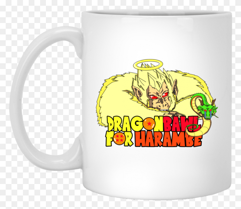 1008x862 Ss Harambe 11 Oz Mug, Coffee Cup, Cup, Stein HD PNG Download