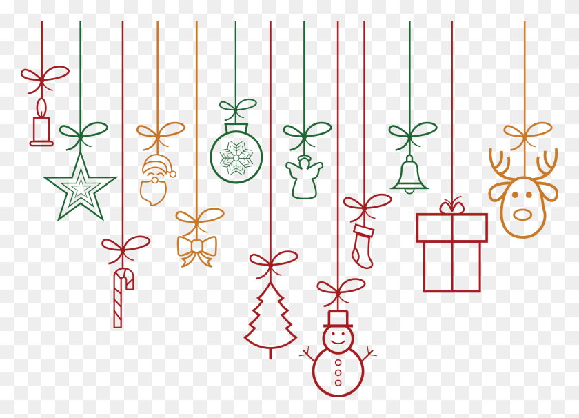 1930x1353 Ss Merry Christmas And Happy New Year, Embroidery, Pattern, Stitch HD PNG Download