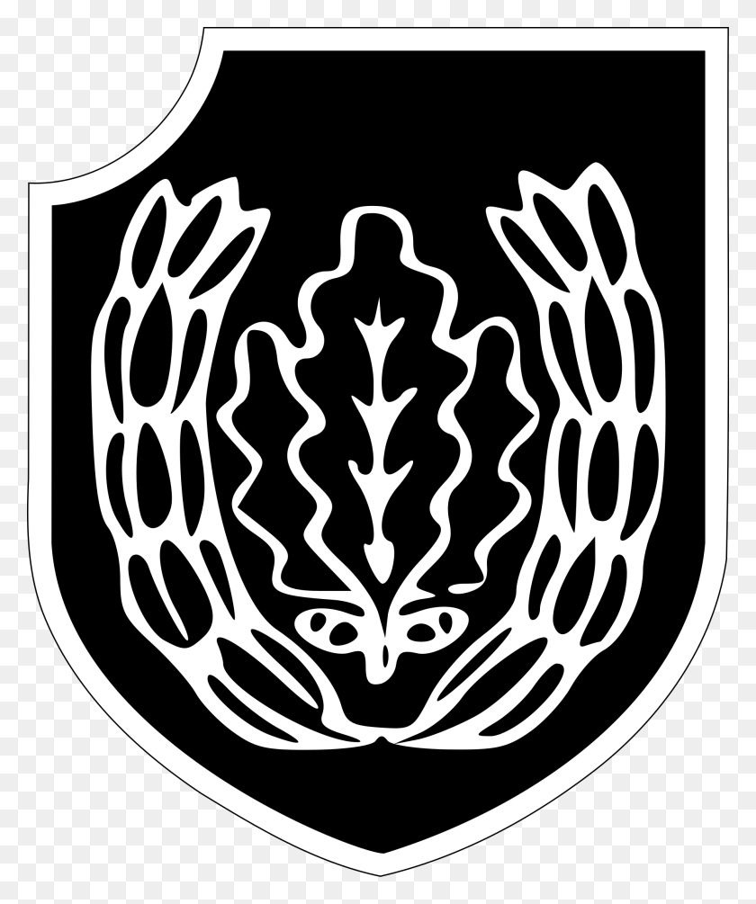 1920x2327 Ss Panzergrenadier Division Ampbdquoreichsfamp252hrer 3 Panzergrenadier Regiment Insignia, Stencil, Symbol, Logo HD PNG Download
