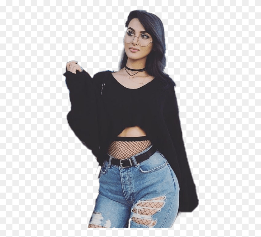 442x703 Sssniperwolf Wolfpack Lia Sssniperwolf, Clothing, Apparel, Sleeve HD PNG Download