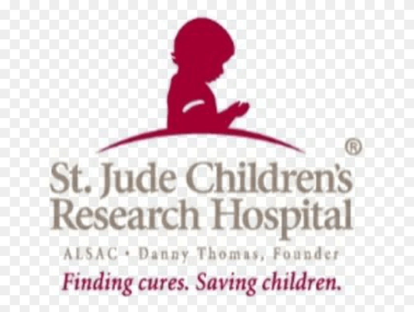 656x574 St Jude Logo Transparency4 St Jude Hospital Logo, Light, Neon, Flyer HD PNG Download