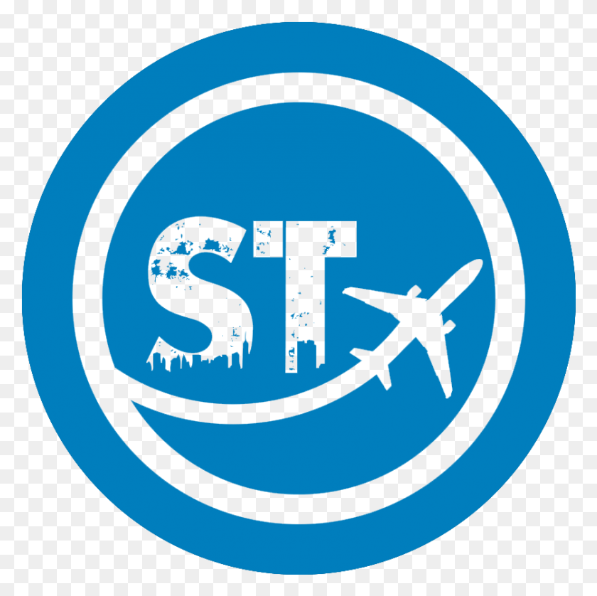 838x836 St Logo For Travel, Symbol, Trademark, Text HD PNG Download