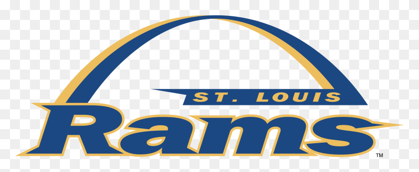 2044x751 St Louis Rams Logo Transparent Los Angeles Rams, Word, Logo, Symbol HD PNG Download