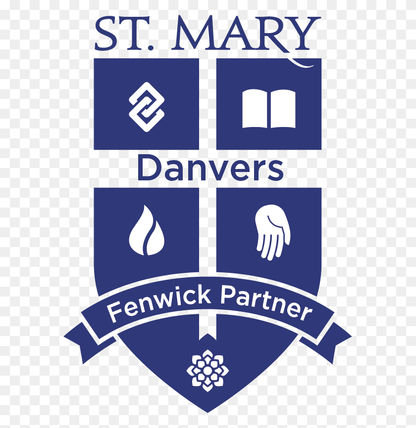 583x806 St Mary39s Of The Annunciation Danvers Ma Logo, Symbol, Trademark, Emblem HD PNG Download