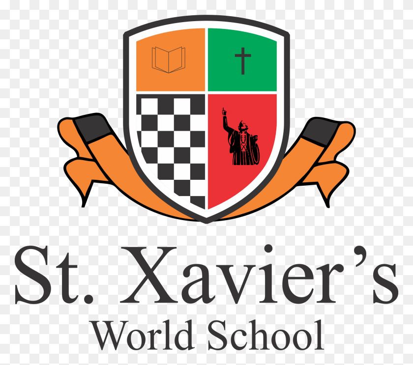 2218x1943 St Xavier39S World School Meerut, Броня, Текст, Щит, Hd Png Скачать