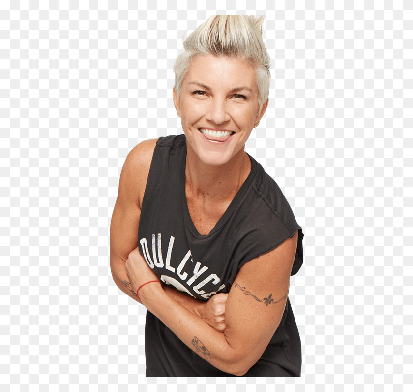 396x736 Stacey Favorite Stacey Stacey Griffith Soulcycle, Person, Human, Clothing HD PNG Download