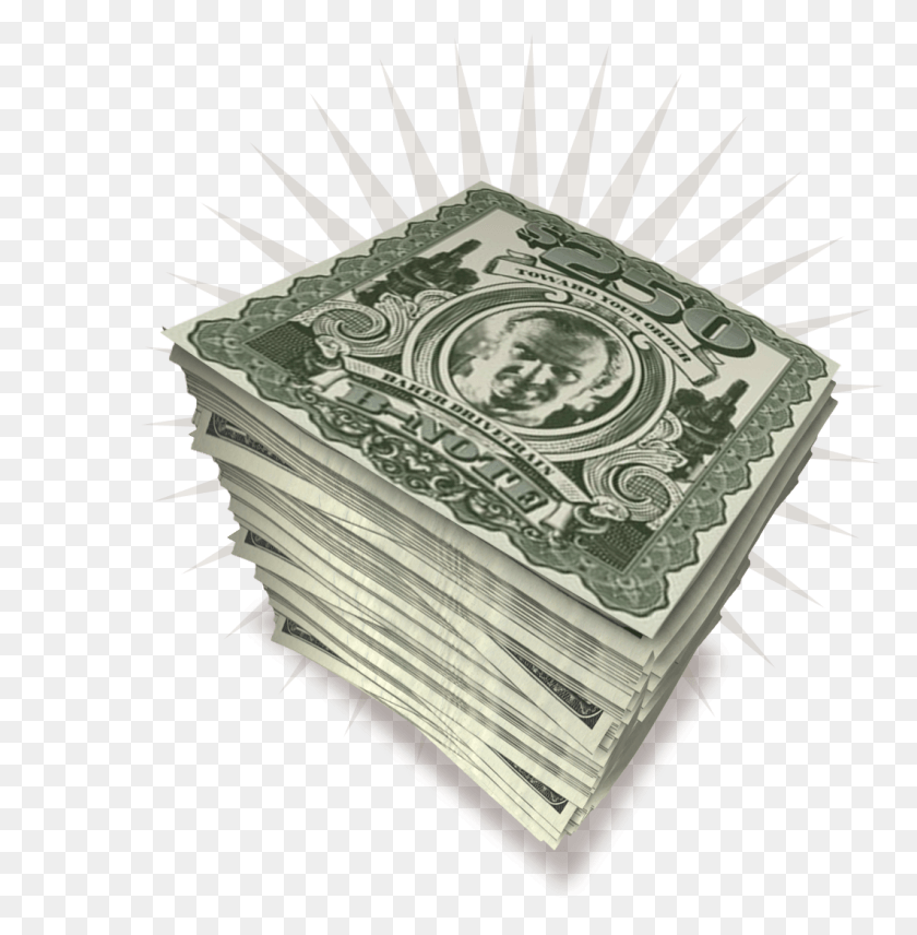 1061x1083 Stack Of 100 Bills Paper, Money, Dollar HD PNG Download