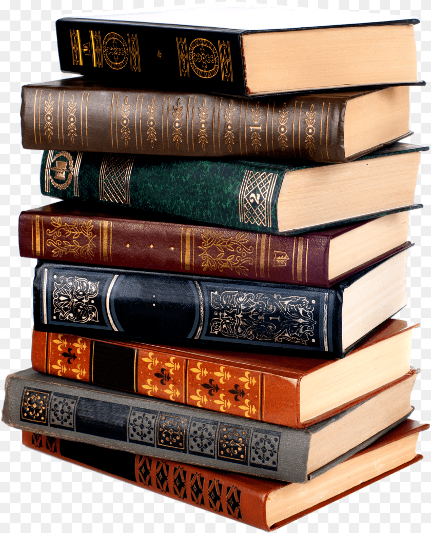 Stack Of Books, Book, Publication, Indoors, Library Transparent PNG