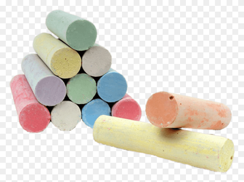 1168x849 Stack Of Coloured Chalk Sticks Transparent Sidewalk Chalk, Rubber Eraser, Crayon, Cork HD PNG Download