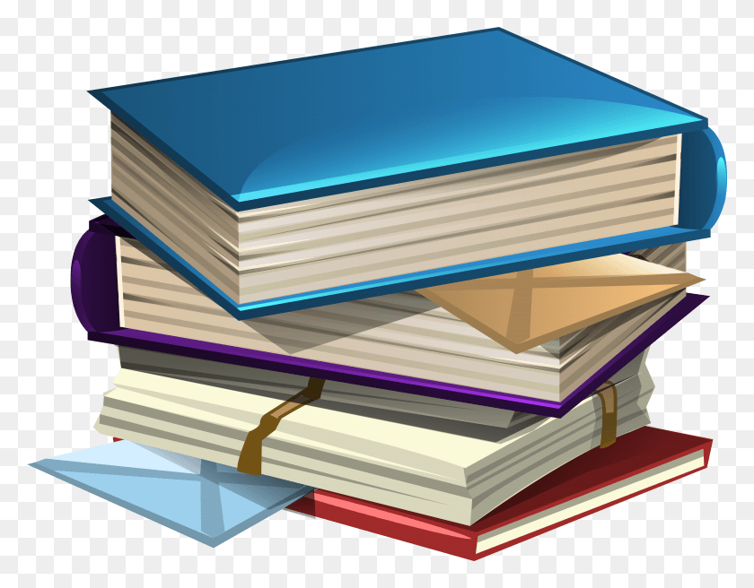 5979x4571 Stack Of School Books, Box, Book, Tabletop HD PNG Download