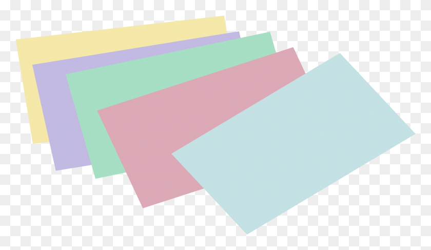 2357x1292 Stack Of Unlined Colored Index Cards All Colored Index Card, Business Card, Paper, Text HD PNG Download