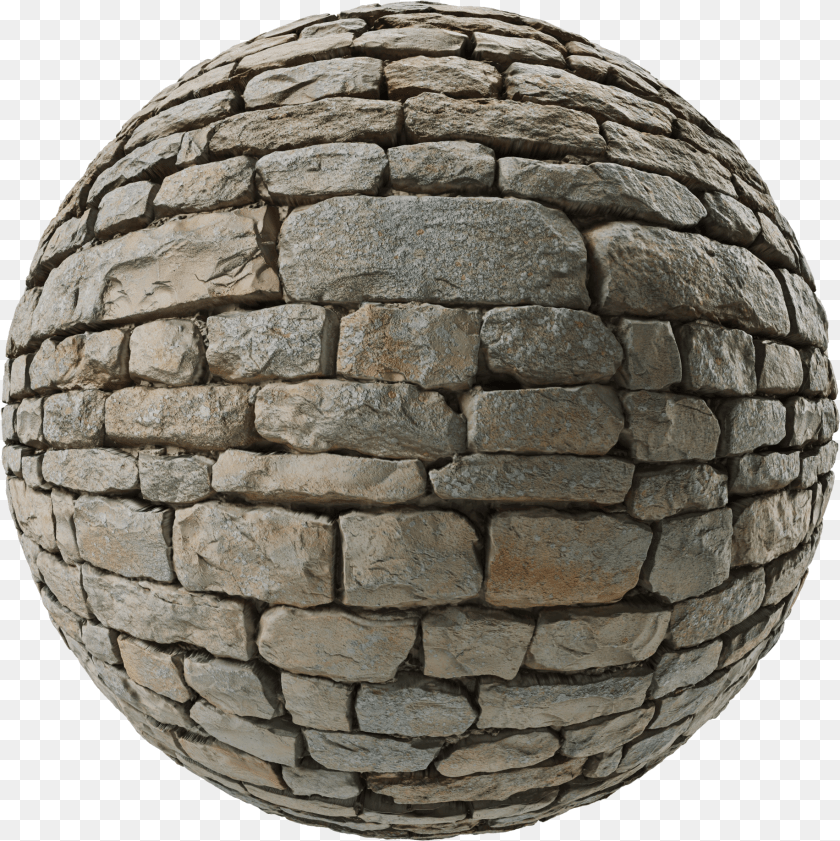 Stacked Stone Wall Cobblestone PNG