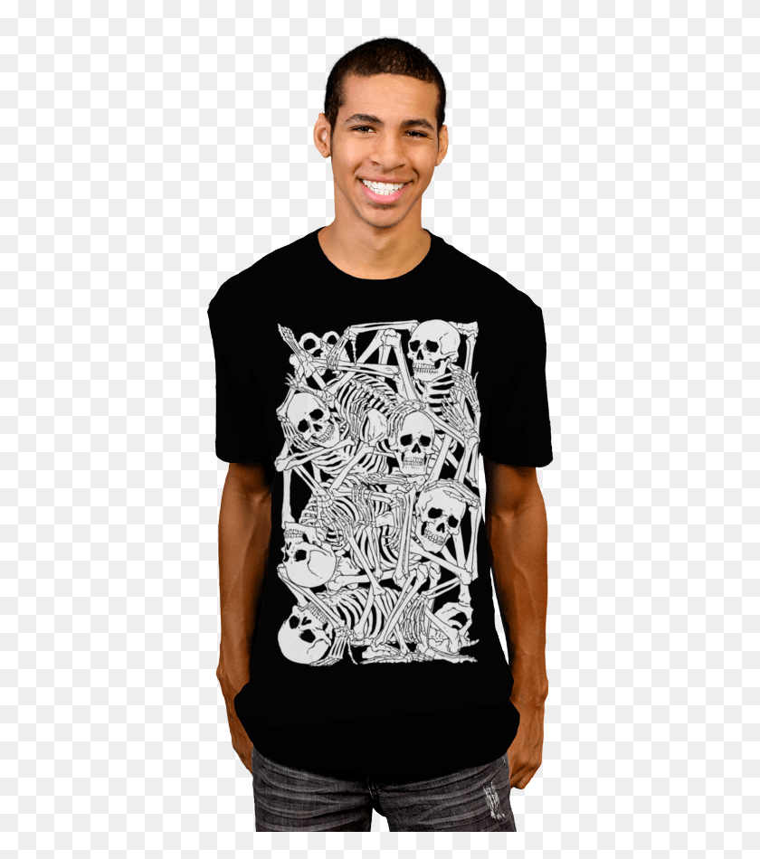 385x890 Stacked T Shirt By Moutchy From Design By Humans Deep Sea T Shirt, Clothing, Apparel, Person Descargar Hd Png