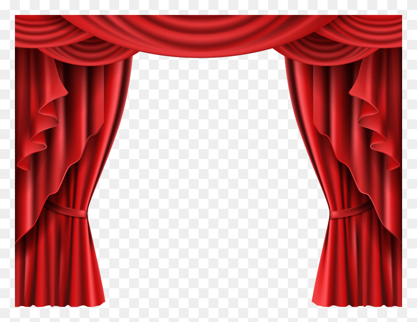8001x6041 Stage Curtain HD PNG Download