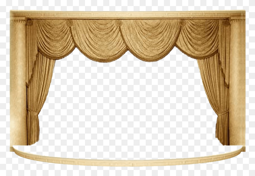 802x535 Stage Curtain Image File Drapes, Wood, Indoors, Room HD PNG Download