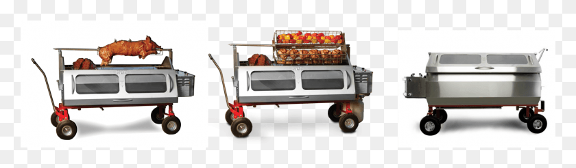 1473x352 Stage Roaster Barbecue Grill, Truck, Vehicle, Transportation Descargar Hd Png