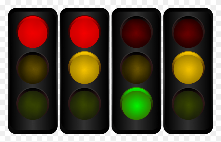1024x634 Stages Of Traffic Lights, Light, Traffic Light HD PNG Download
