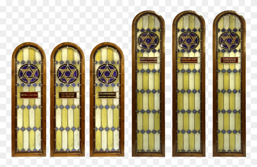 774x487 Stained Glass Panels Romanian Synagogue Stained Glass, Lighting, Interior Design HD PNG Download