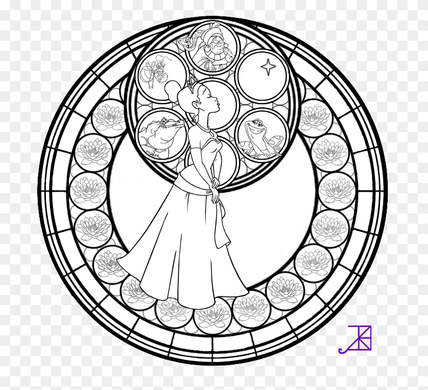 716x707 Stained Glass Window Coloring Pages Stained Glass Colouring Page, Doodle HD PNG Download