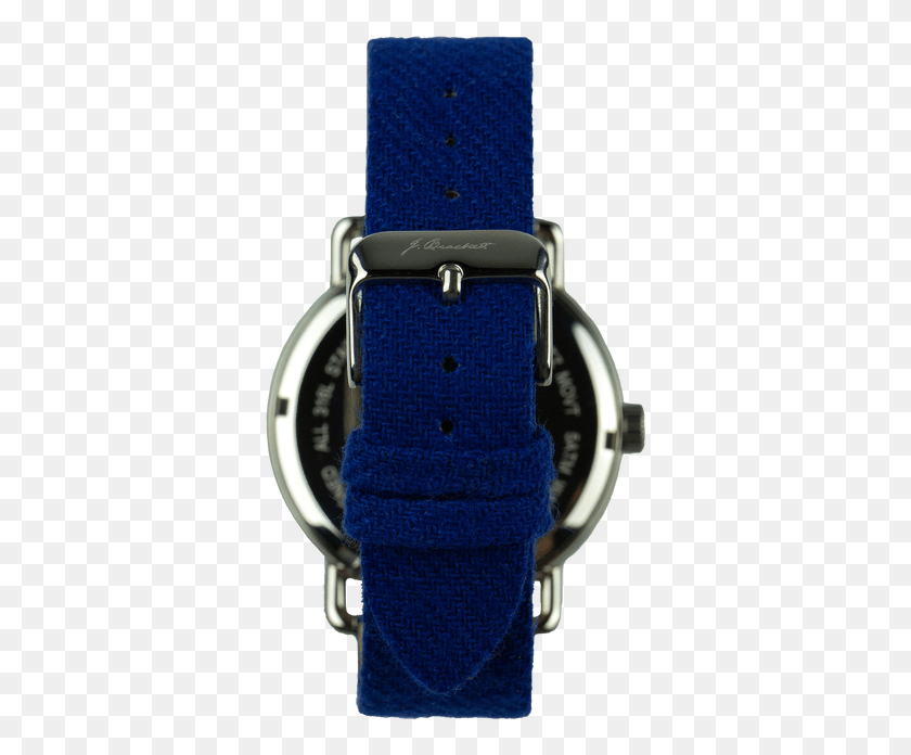 356x636 Stainless Steel Case Gray Dial Blue Second Hand Strap, Wristwatch, Digital Watch HD PNG Download
